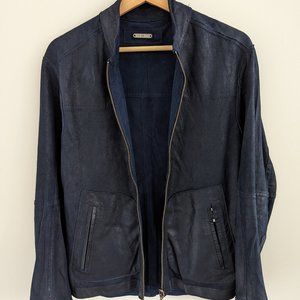 Luxury Goatskin reversible leather jacket (unisex men's S/M, woman's L)